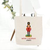 Nutkraker Speelgoed Soldier Kerstmis - Gepersonali Tote Bag