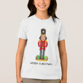 Nutkraker Speelgoed Soldier Kerstmis - Gepersonali Tri-Blend Shirt (Voorkant)