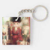 Nutkraker Stilleven Sleutelhanger (Achterkant)