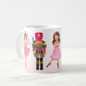 Nutkraker Sugar Plum Fairy Clara Drosselmeyer Koffiemok (Voorkant links)