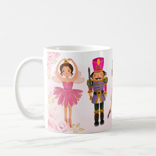 Nutkraker Sugar Plum Fairy Clara Drosselmeyer Koffiemok (Links)