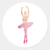 Nutkraker Sugar Plum Fairy Classic Round Sticker (Voorkant)