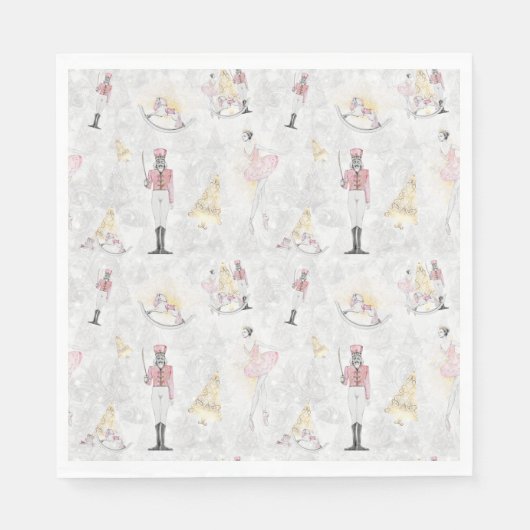 Nutkraker Suite Ballet Ballerina Sugar Plum Fairy Servet (Voorkant)