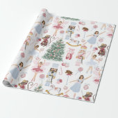 Nutkraker Sweets Cadeaupapier (Uitgerold)