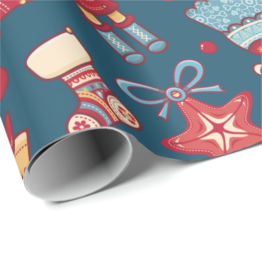 Nutkraker Sweets Cadeaupapier (Rol Hoek)