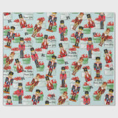 Nutkraker Toevoegen aan en van Names Wrapping Pape Cadeaupapier (Vlak)