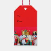 Nutkraker trio cadeaulabel (Achterkant)