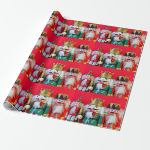 Nutkraker trio cadeaupapier