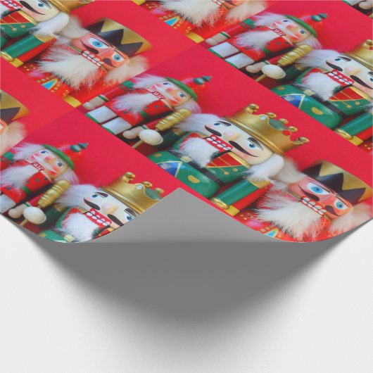 Nutkraker trio cadeaupapier (Hoek)