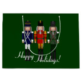 Nutkraker Trio, Green-GIFT BAG L Large Cadeautasje (Voorkant)