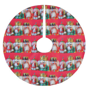 Nutkraker trio kerstboom rok