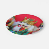 Nutkraker trio papieren bordje (Gekanteld)