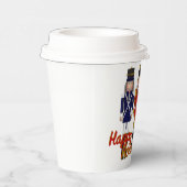 Nutkraker Trio-Red-Paper Cups Papieren Bekers (Rechts)