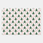 Nutkraker vakantiekreep inpakpapier vel (Voorkant)