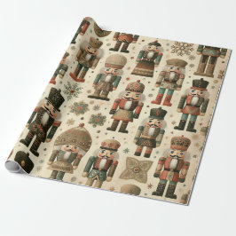 Nutkraker Wrapping Paper Cadeaupapier
