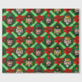 Nutkraker Wrapping Paper Cadeaupapier (Vlak)
