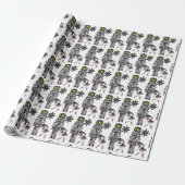 Nutkraker Wrapping Paper Cadeaupapier (Uitgerold)