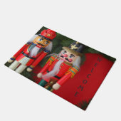 Nutkrakers duo welkom deurmat (Schuin)