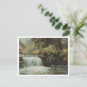 Nutley NJ, Yantacaw Herfsten, 1908 Vintage Briefkaart (Staand voorkant)