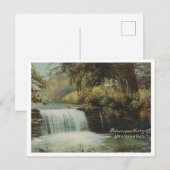 Nutley NJ, Yantacaw Herfsten, 1908 Vintage Briefkaart (Voorkant / Achterkant)