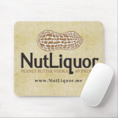 NutLiquor Mousepad Muismat (Met muis)