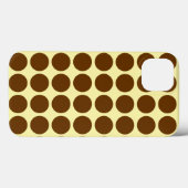 Nutmeg Cream Neutrale Stippen Case-Mate iPhone Case (Achterkant (horizontaal))