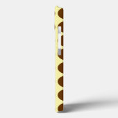 Nutmeg Cream Neutrale Stippen Case-Mate iPhone Case (Achterkant / Links)