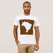 Nutmeg Festive Brazilië op Emporio Moffa T-shirt (Voorkant volledig)