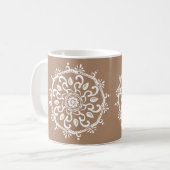 Nutmeg Mandala Koffiemok (Voorkant links)