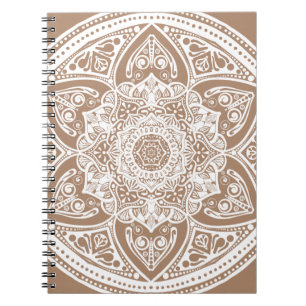 Nutmeg Mandala Notitieboek