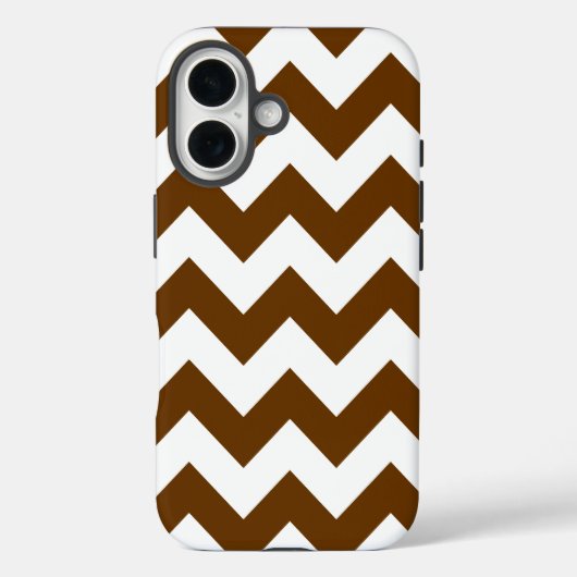 Nutmeg Neutrale Chevrons Case-Mate iPhone Case (Achterkant)