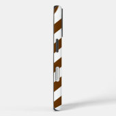 Nutmeg Neutrale Chevrons Case-Mate iPhone Case (Achterkant / Rechts)