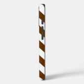 Nutmeg Neutrale Chevrons Case-Mate iPhone Case (Achterkant / Links)