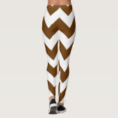 Nutmeg Neutrale Chevrons Leggings (Achterkant)