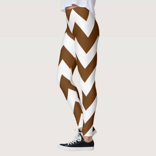Nutmeg Neutrale Chevrons Leggings (Links)