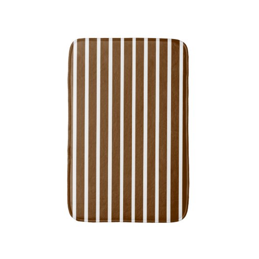 Nutmeg Neutrale Stripes Badmat (Voorkant Verticaal)