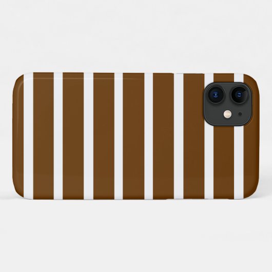 Nutmeg Neutrale Stripes Case-Mate iPhone Case (Achterkant (horizontaal))