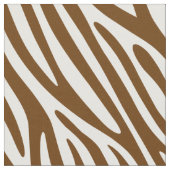 Nutmeg Neutrale Zebra Stof (Close Up)