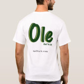Nutmeg - Ole ( Hou je mond ) T-shirt (Achterkant)
