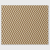 Nutmeg Spice Moods Chevrons Cadeaupapier (Vlak)