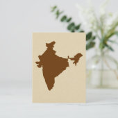 Nutmeg Spice Moods India Briefkaart (Staand voorkant)