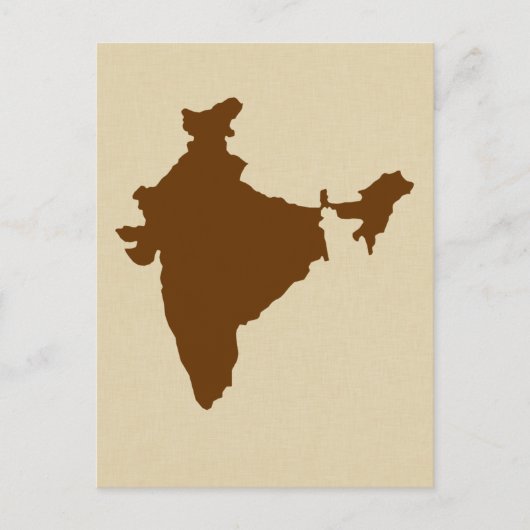Nutmeg Spice Moods India Briefkaart (Voorkant)