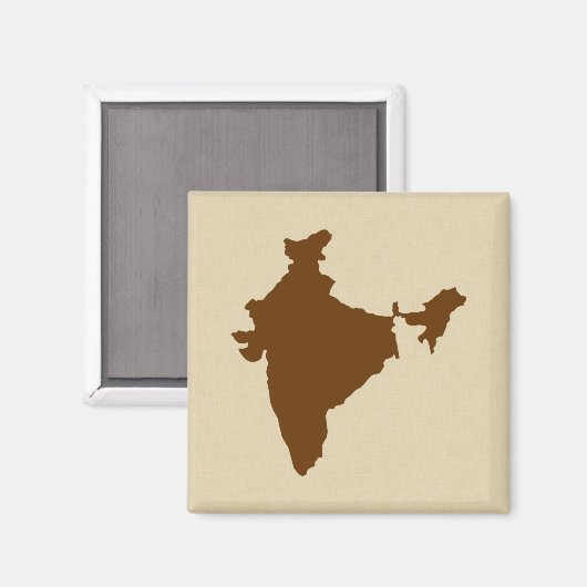 Nutmeg Spice Moods India Magneet (Voorkant / Achterkant)