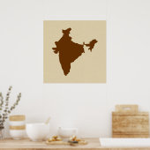 Nutmeg Spice Moods India Poster (Keuken)