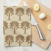 Nutmeg Spice Moods Palm Theedoek (Quarter Fold)