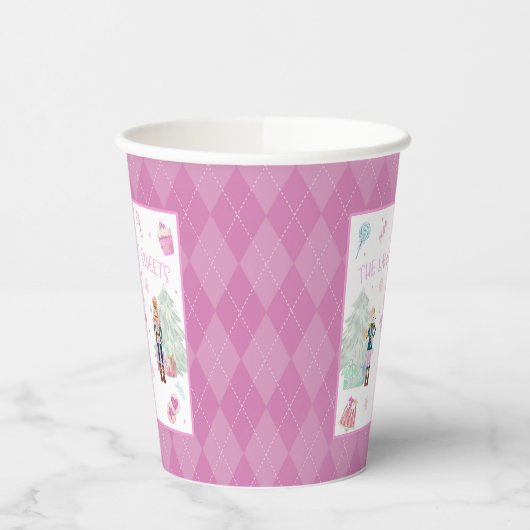 Nutnkraker - Grond van snoepjes van snoepgoed Papieren Bekers (Links)