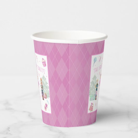 Nutnkraker - Grond van snoepjes van snoepgoed Papieren Bekers (Rechts)