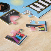 Nutra-Shaun en het Vita Team Legpuzzel (Zijkant)