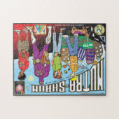 Nutra-Shaun en het Vita Team Legpuzzel (Horizontaal)