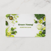 Nutrition Coach Voedingsdeskundige Visitekaartje (Voorkant)